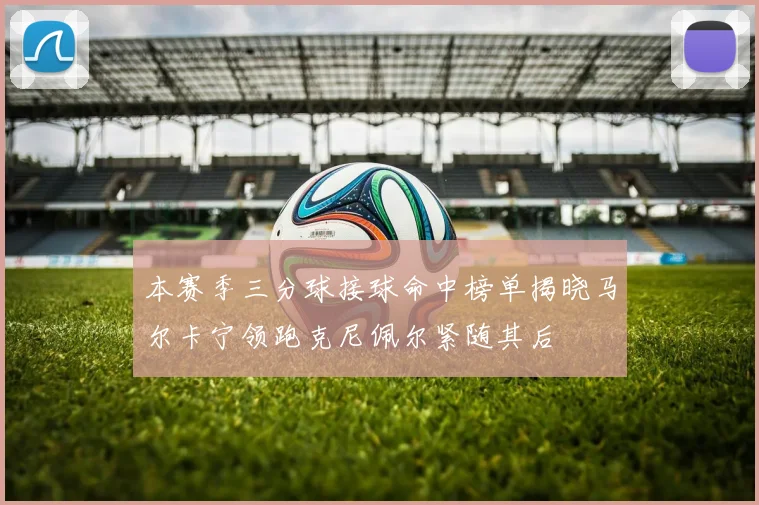 本赛季三分球接球命中榜单揭晓马尔卡宁领跑克尼佩尔紧随其后